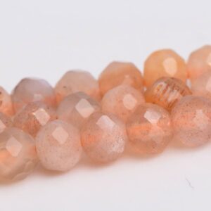 2.5x2MM Orange Moonstone Beads Grade AAA Genuine Natural Gemstone Faceted Rondelle Loose Beads 15.5" BULK LOT 1,3,5,10 and 50 (102730-596) 2.5x2MM Orange Moonstone Beads Grade AAA Genuine Natural Gemstone Faceted Rondelle Loose Beads 15.5" BULK LOT 1,3,5,10 and 50 (102730-596)