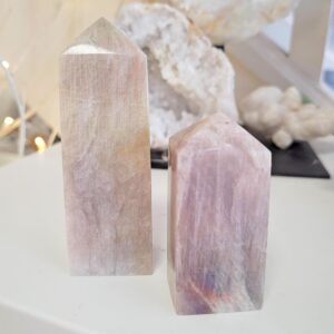 Moonstone Crystal Tower • Ethically Sourced Moonstone Crystal Tower • Ethically Sourced