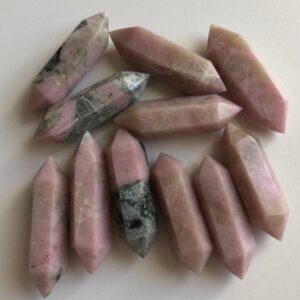 Polished Pink Moonstone Crystal Point: Healing Gemstone Polished Pink Moonstone Crystal Point: Healing Gemstone