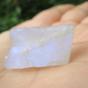 Blue Moonstone Crystal Piece: 29.0 Crt Rough Gemstone