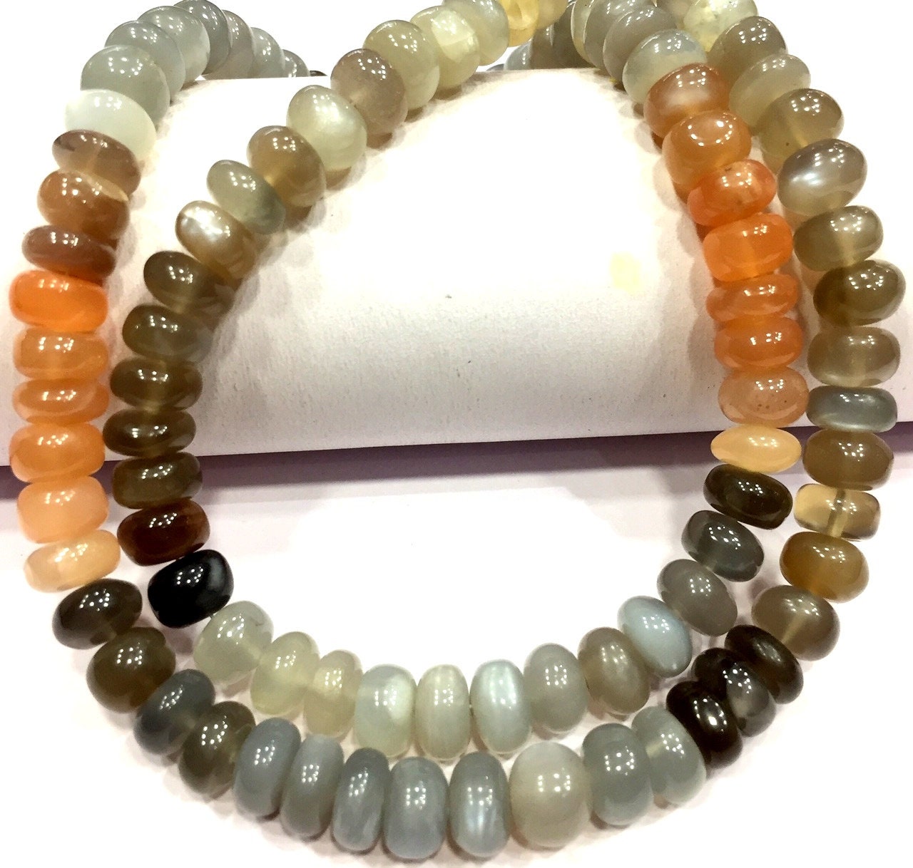 Aaa Quality~~natural Multi Moonstone Smooth Rondelle Beads 7.5 Mm Polished Rondelle Beads Moonstone Gemstone Beads Great Shinning Beads. Aaa Quality~~natural Multi Moonstone Smooth Rondelle Beads 7.5 Mm Polished Rondelle Beads Moonstone Gemstone Beads Great Shinning Beads.