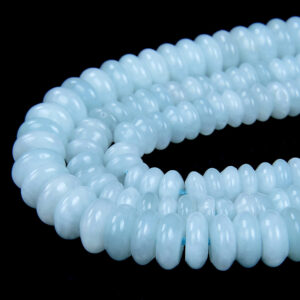 Rare Garnierite Green Moonstone Gemstone Grade Aaa Rondelle 6x3mm 8x3mm Loose Beads (a298)