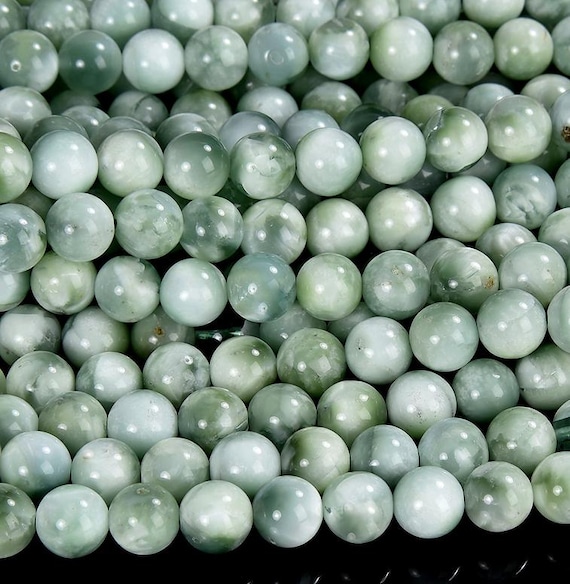 Chatoyant Green Moonstone Gemstone Grade Aaa Round 10mm Loose Beads Bulk Lot 1,2,6,12 And 50 (d564)