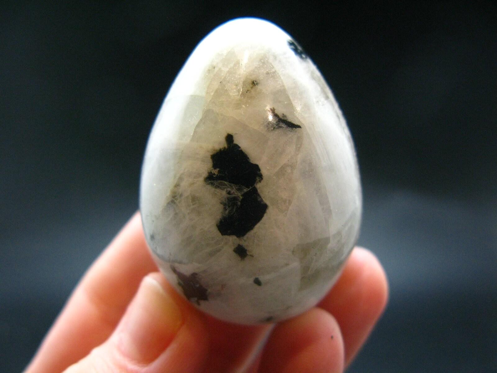 Moonstone Egg From India - 1.8"
