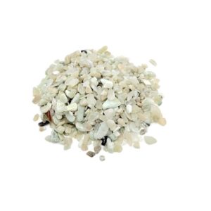 Green Moonstone Chips – Gemstone Chip – Semi Tumbled Chips - Bulk Crystal - 2-6mm - Cp1249
