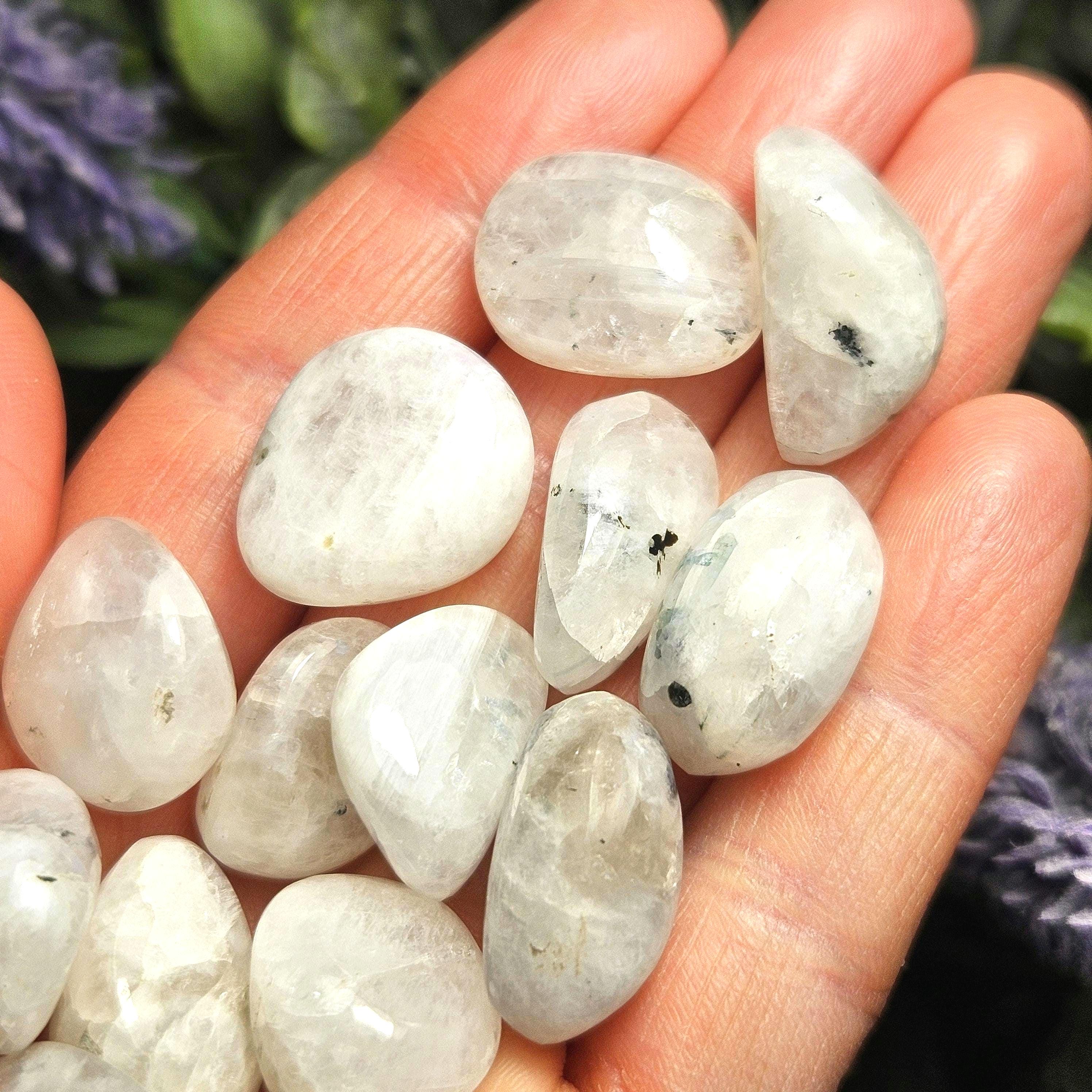 Moonstone Tumbled Stone From India - Polished Moonstone Crystal Moonstone Tumbled Stone From India - Polished Moonstone Crystal