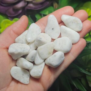 Virginia Moonstone Crystal - White Moonstone - Moonstone - Tumbled Moonstone - Polished Moonstone - Moonstone Tumbled - Moonstone Stone