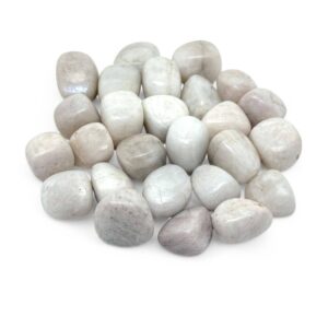 White Moonstone Tumbled Stone - White Moonstone Crystal -crystal Moonstone - Tu1246