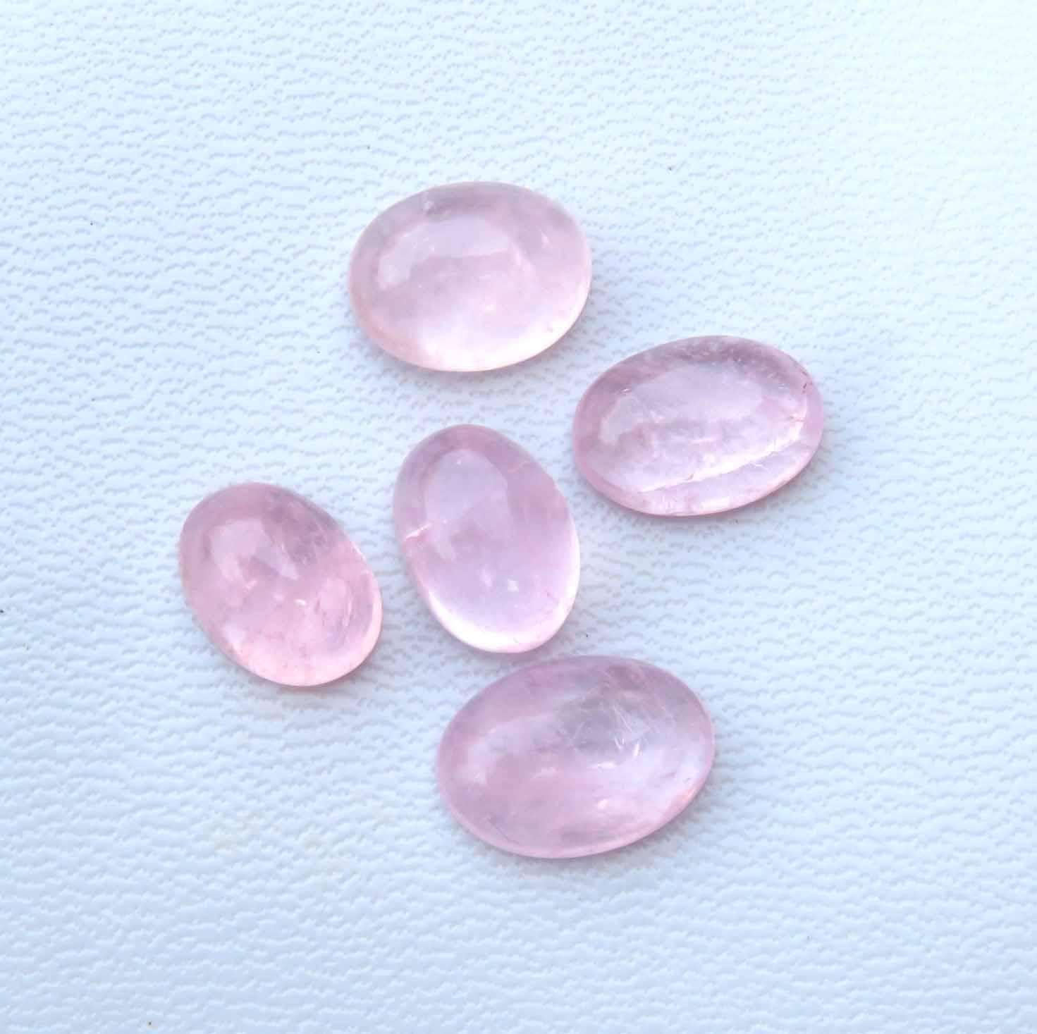 Morganite. Natural Morganite Gemstone. Genuine Pink Morganite Cabochon. Oval Shape Morganite Wholesale Lot 5pcs For Jewelry 23cts Mx-5155 Morganite. Natural Morganite Gemstone. Genuine Pink Morganite Cabochon. Oval Shape Morganite Wholesale Lot 5pcs For Jewelry 23cts Mx-5155