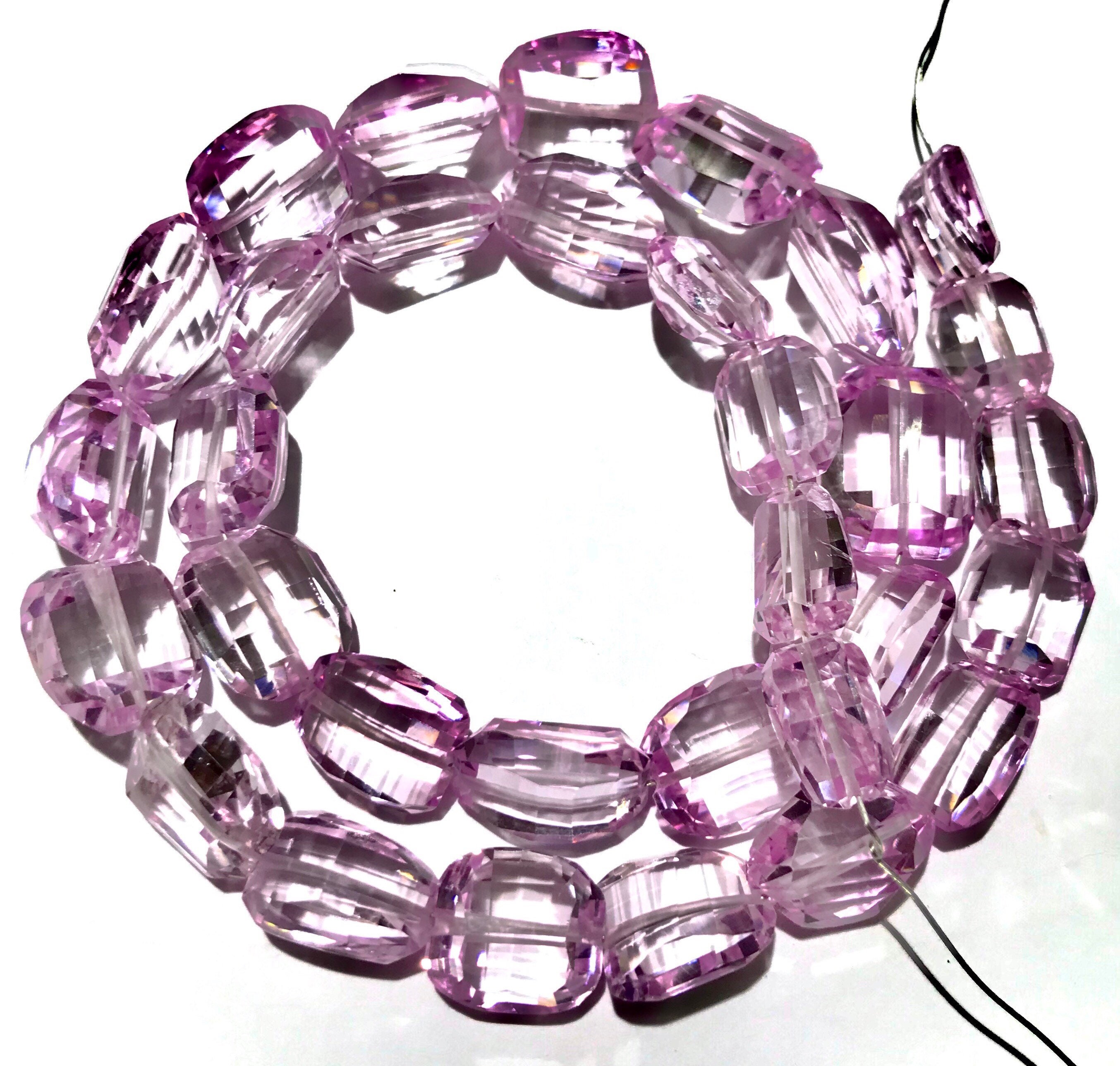 Aaa+ Pink Morganite Fancy Laser Cut Nuggets Beads 9mm-13mm Morganite Color Gemstone Nuggets 17” Pink Morganite Nuggets Morganite Color Beads