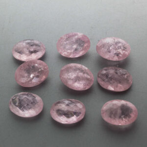 Pink Morganite Oval Faceted Gemstone, Designer Faceted Oval , Size Approx 16x12x8 mm, Gem Quality