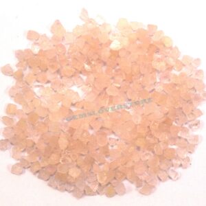 50 AAA Grade Natural Morganite Rough Stones: Pink Jewelry Making (2-4 MM)