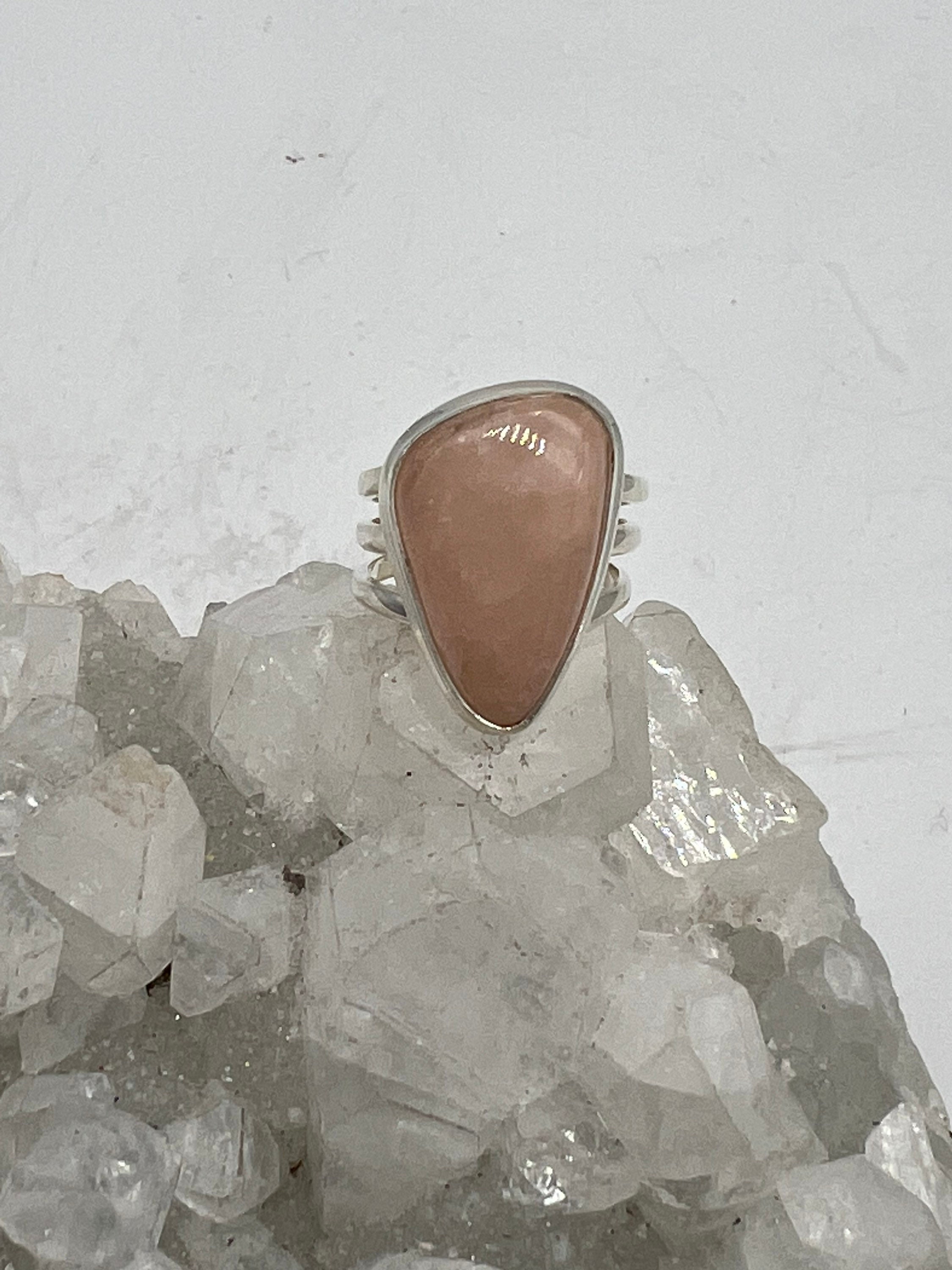 Morganite Ring, Size 5 1/2