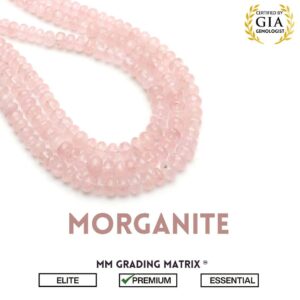 6-8mm Natural Morganite Smooth Rondelle Shape Beads, Gemstone Beads For Jewelry Making, October Birthstone, Morganite Center Drill Beads 6-8mm Natural Morganite Smooth Rondelle Shape Beads, Gemstone Beads For Jewelry Making, October Birthstone, Morganite Center Drill Beads