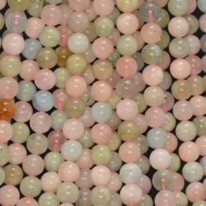 8MM Genuine Morganite Gemstone Grade AA Round Loose Beads 15.5 inch Full Strand BULK LOT 1,2,6,12,50 (80009865-A183) 8MM Genuine Morganite Gemstone Grade AA Round Loose Beads 15.5 inch Full Strand BULK LOT 1,2,6,12,50 (80009865-A183)