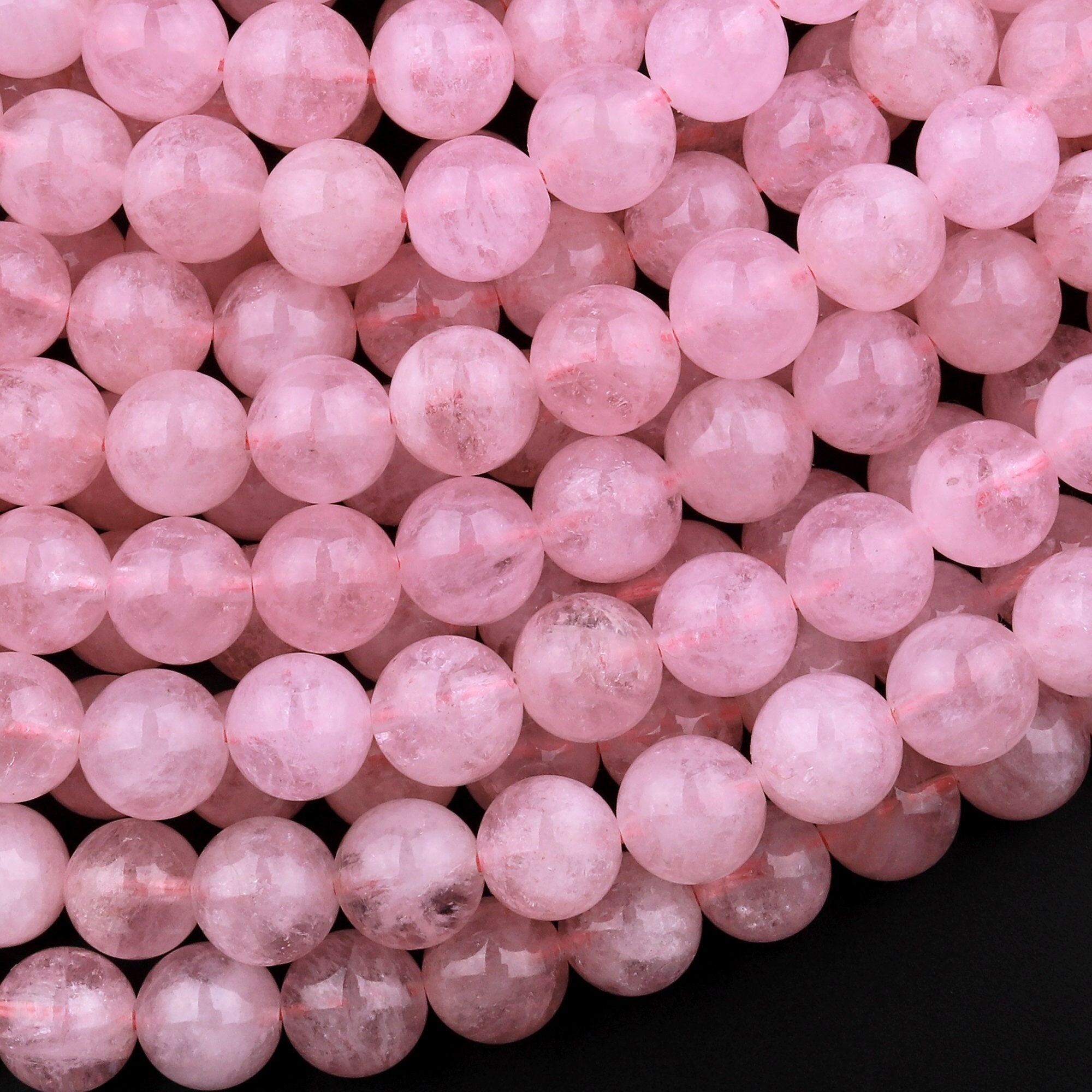 Aaa Natural Morganite Beads Smooth 4mm 6mm 8mm 10mm 12mm 14mm Round Beads Pink Beryl Aquamarine Gemstone 15.5" Strand Aaa Natural Morganite Beads Smooth 4mm 6mm 8mm 10mm 12mm 14mm Round Beads Pink Beryl Aquamarine Gemstone 15.5" Strand