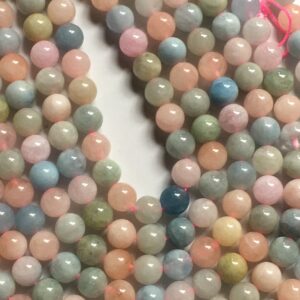 Independence Day Sale Morganite Gemstone Round Beads Morganite 8 mm Beads 15 Inch Strand, Morganite Beads For Jewelry Making Independence Day Sale Morganite Gemstone Round Beads Morganite 8 mm Beads 15 Inch Strand, Morganite Beads For Jewelry Making