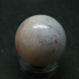 Bicolor Pink Morganite & Blue Aquamarine Sphere Ball From Brazil - 0.7" - 8.68 Grams