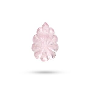 Natural Morganite Pear Carving Loose Gemstone, 11.5x17 Mm, Morganite Carving, Morganite Pear Jewelry Making Gemstone, 1 Piece