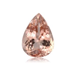 Natural Pinkish-Peach Morganite Pear shape AAA Quality from 8x5MM-20x7MM