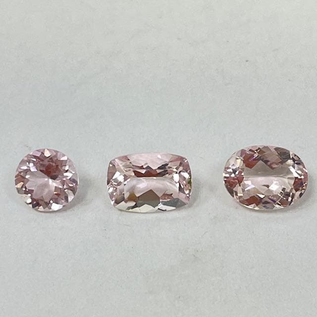 Pink Morganite Faceted Calibrated Aaa Loupe Clean Natural Loose Gemstones (assorted Sizes And Shapes)