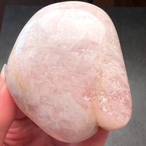 RARE Australian Morganite Freeform | Polished Morganite Crystal