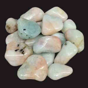 Morganite Bi Color Tumble (1-1.5") #lv2281