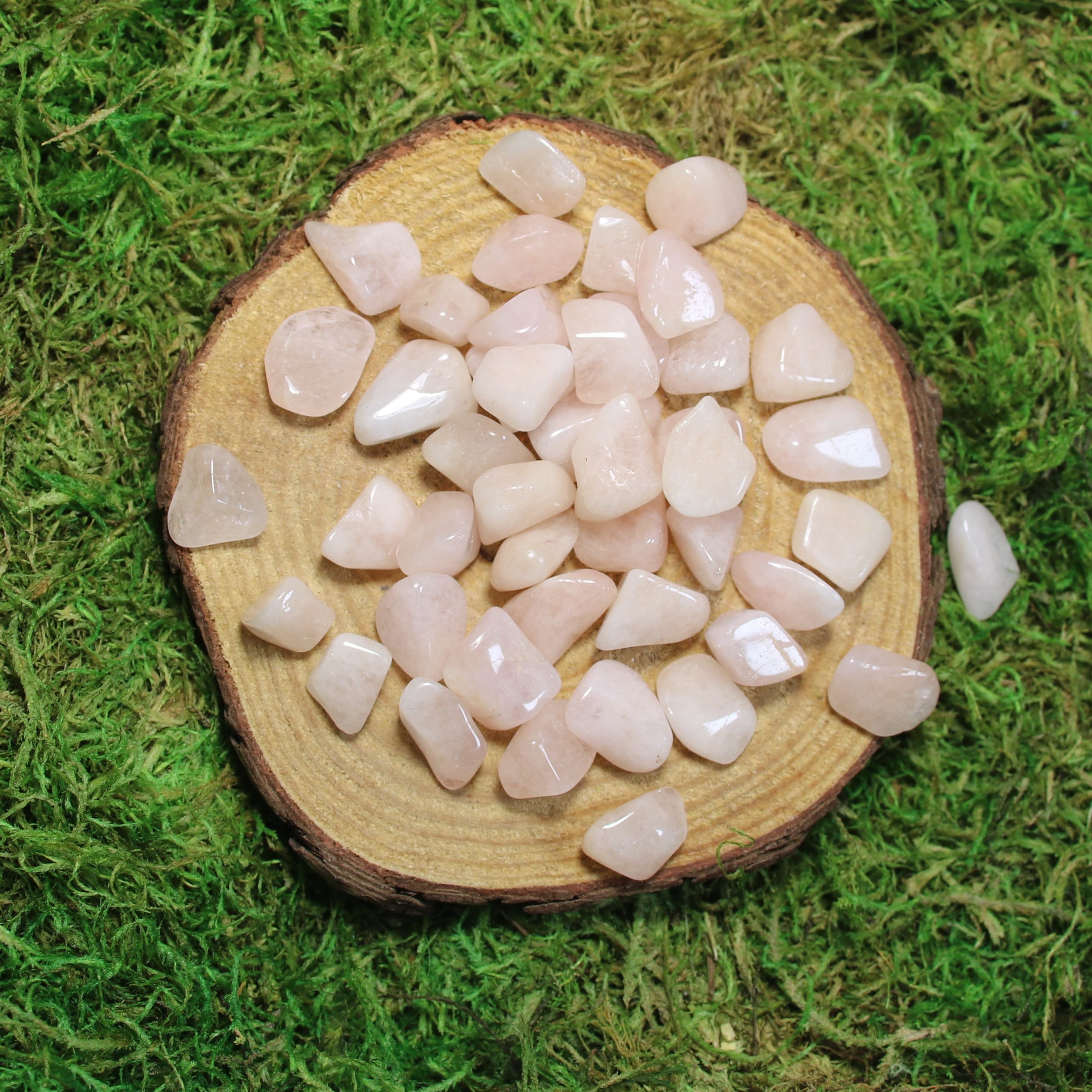 Peach Morganite Tumbled