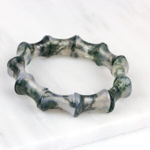 Stone Cuff Bracelet/ Stone Boho Bracelet/ Green Stone Cuff/ Green Cuff Bracelet/ Moss Agate Bracelet Stone Cuff Bracelet/ Stone Boho Bracelet/ Green Stone Cuff/ Green Cuff Bracelet/ Moss Agate Bracelet