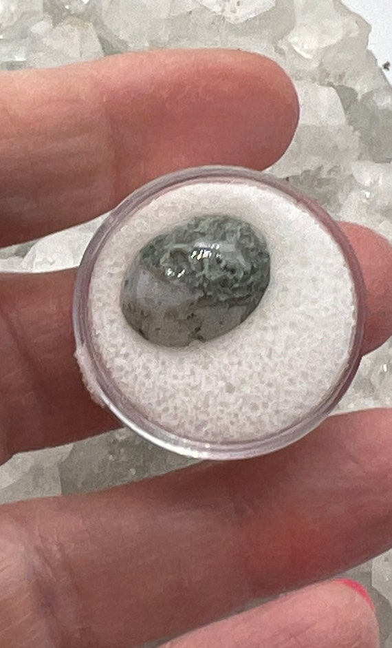 Moss Agate Cabochon  9.50ct