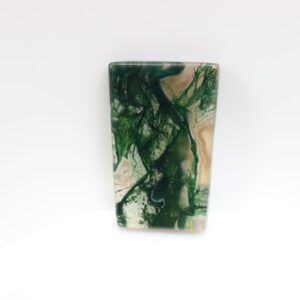 Natural Moss Agate Cabochon, Loose Stone, Pocket Stone, Gemstone, Moss Agate Loose Gemstone Cabochon For Jewelry, Healing Stone, Crystal.