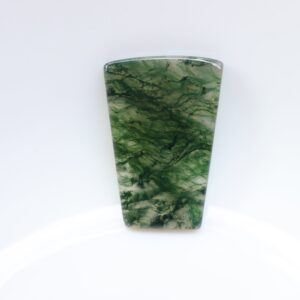Natural Moss Agate Cabochon, Loose Stone, Pocket Stone, Gemstone, Moss Agate Loose Gemstone Cabochon For Jewelry, Healing Stone, Crystal.