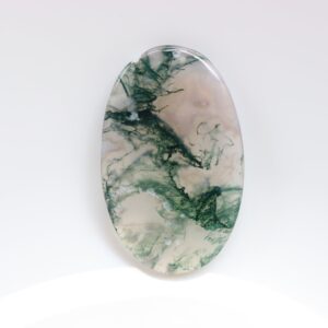 Natural Moss Agate Cabochon, Loose Stone, Pocket Stone, Gemstone, Moss Agate Loose Gemstone Cabochon For Jewelry, Healing Stone, Crystal.