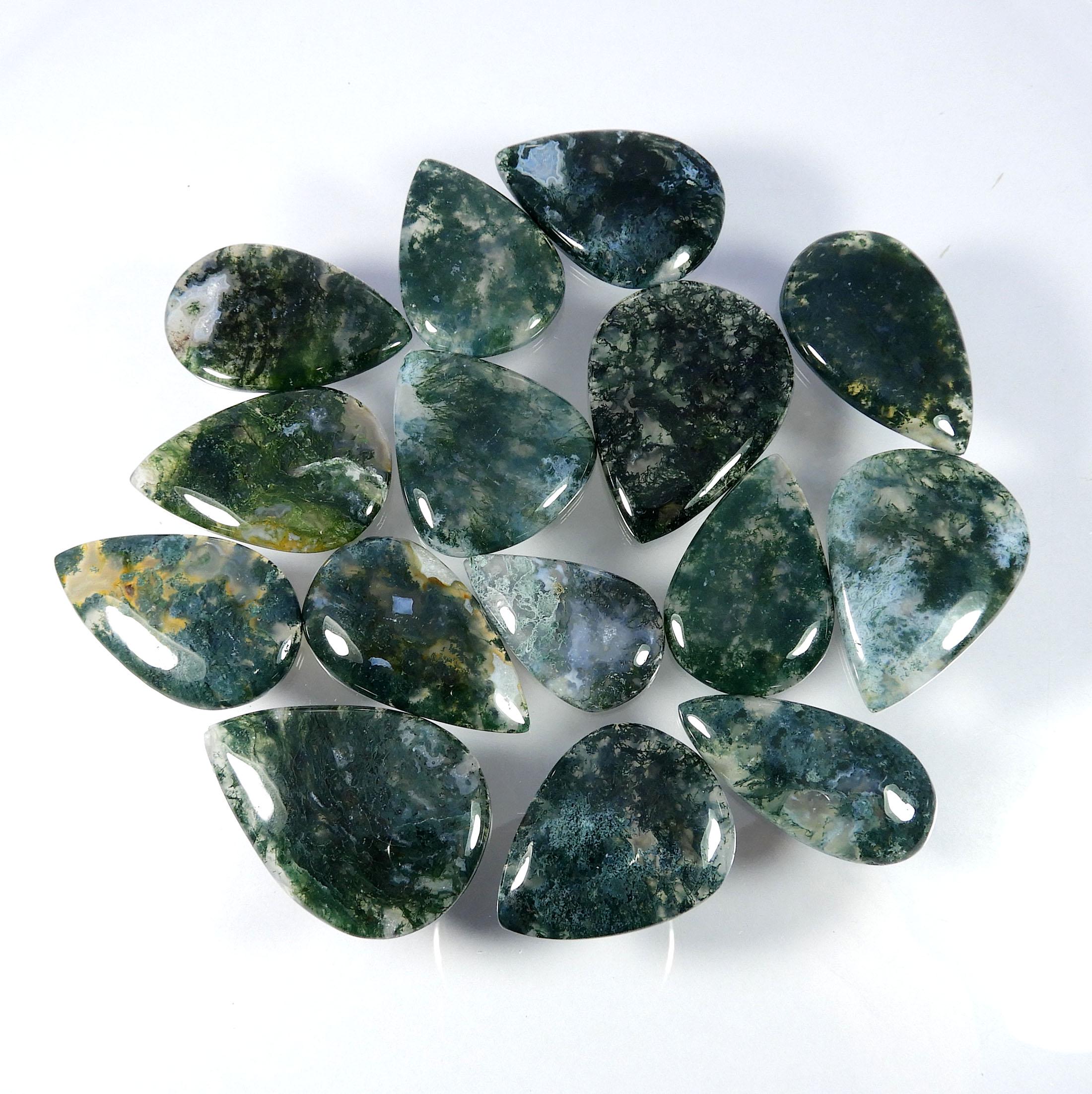 Polished Moss Agate Cabochons: Green Seaweed Gemstone, Jewelry Making Mmxx Polished Moss Agate Cabochons: Green Seaweed Gemstone, Jewelry Making Mmxx