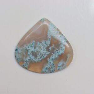 White Moss Agate Cabochon, Natural White Moss Agate, Moss Agate Gemstone, Loose Stone, Gemstone, Moss Agate Loose Stone For Making Jewelry.
