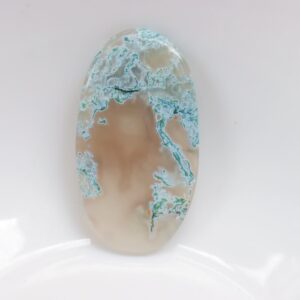 White Moss Agate Cabochon, Natural White Moss Agate, Moss Agate Gemstone, Loose Stone, Gemstone, Moss Agate Loose Stone For Making Jewelry.
