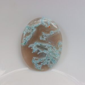 White Moss Agate Cabochon, Natural White Moss Agate, Moss Agate Gemstone, Loose Stone, Gemstone, Moss Agate Loose Stone For Making Jewelry.