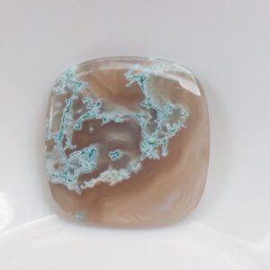 White Moss Agate Cabochon, Natural White Moss Agate, Moss Agate Gemstone, Loose Stone, Gemstone, Moss Agate Loose Stone For Making Jewelry.