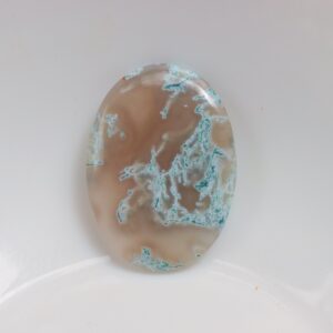 White Moss Agate Cabochon, Natural White Moss Agate, Moss Agate Gemstone, Loose Stone, Gemstone, Moss Agate Loose Stone For Making Jewelry.