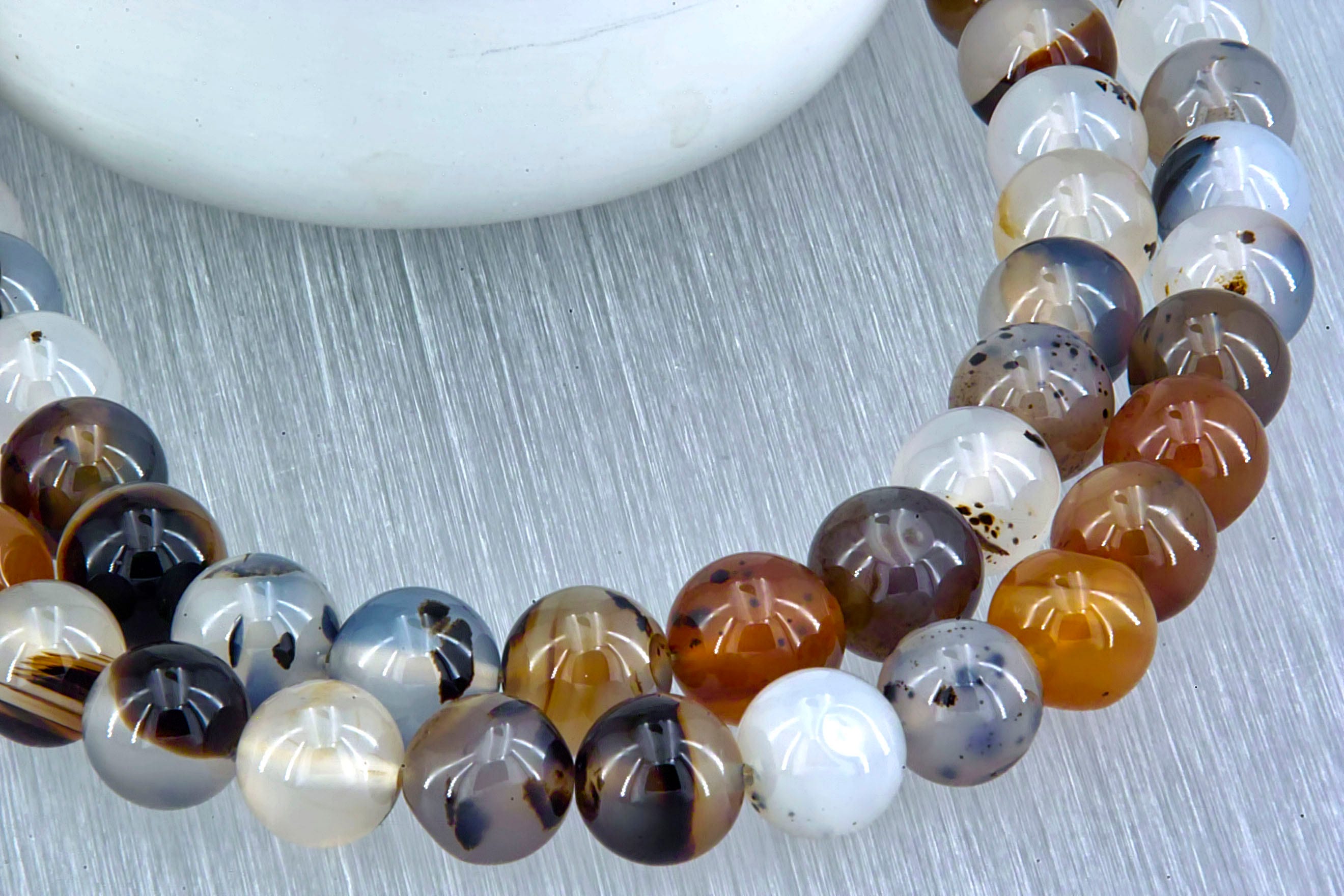 Montana Moss Agate Round Beads 10.5-12.5mm (etb01119) Unique Jewelry/vintage Jewelry/gemstone Necklace Montana Moss Agate Round Beads 10.5-12.5mm (etb01119) Unique Jewelry/vintage Jewelry/gemstone Necklace