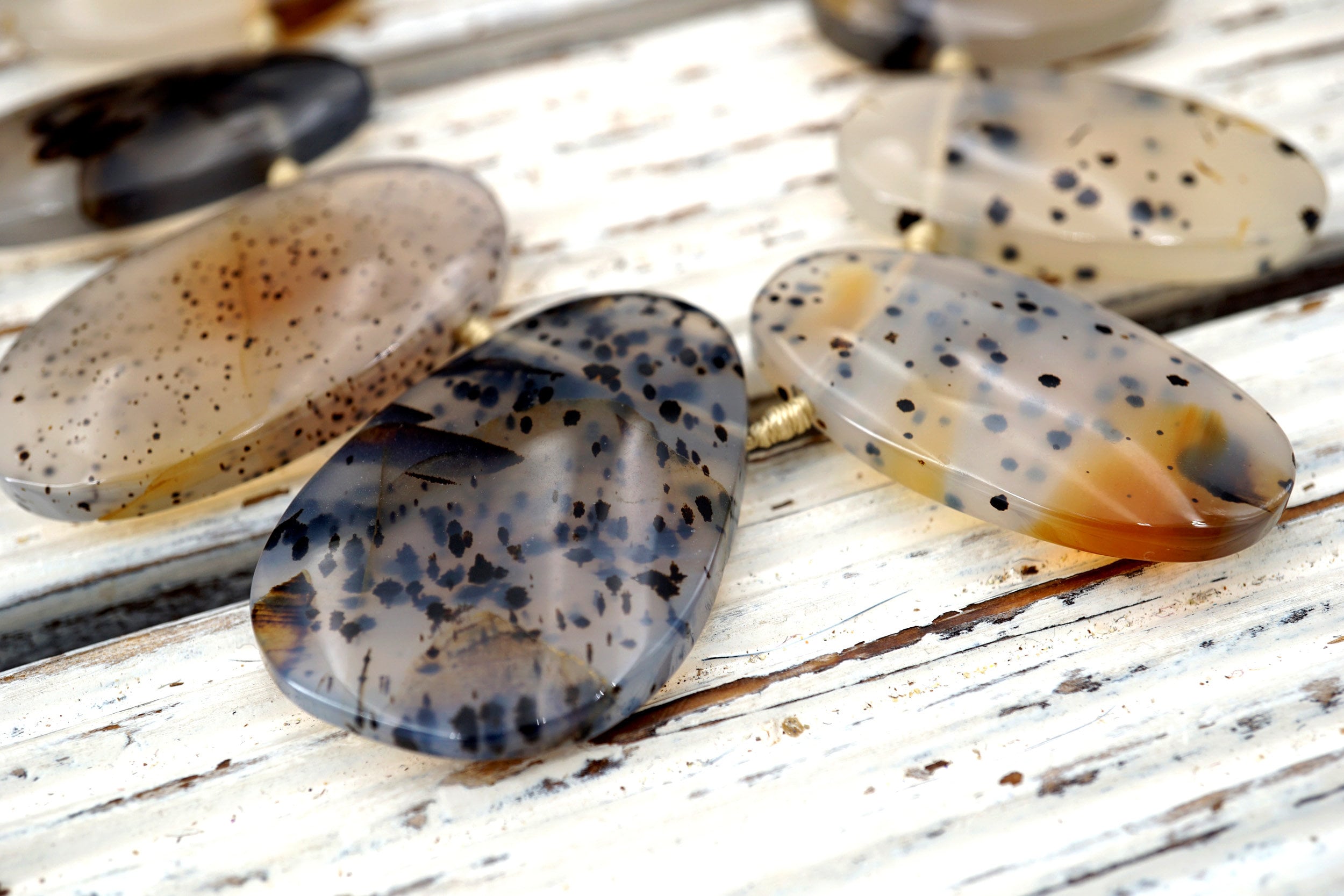 Montana Moss Agate Irregular Beads (etb01639) Unique Jewelry/vintage Jewelry/gemstone Necklace Montana Moss Agate Irregular Beads (etb01639) Unique Jewelry/vintage Jewelry/gemstone Necklace