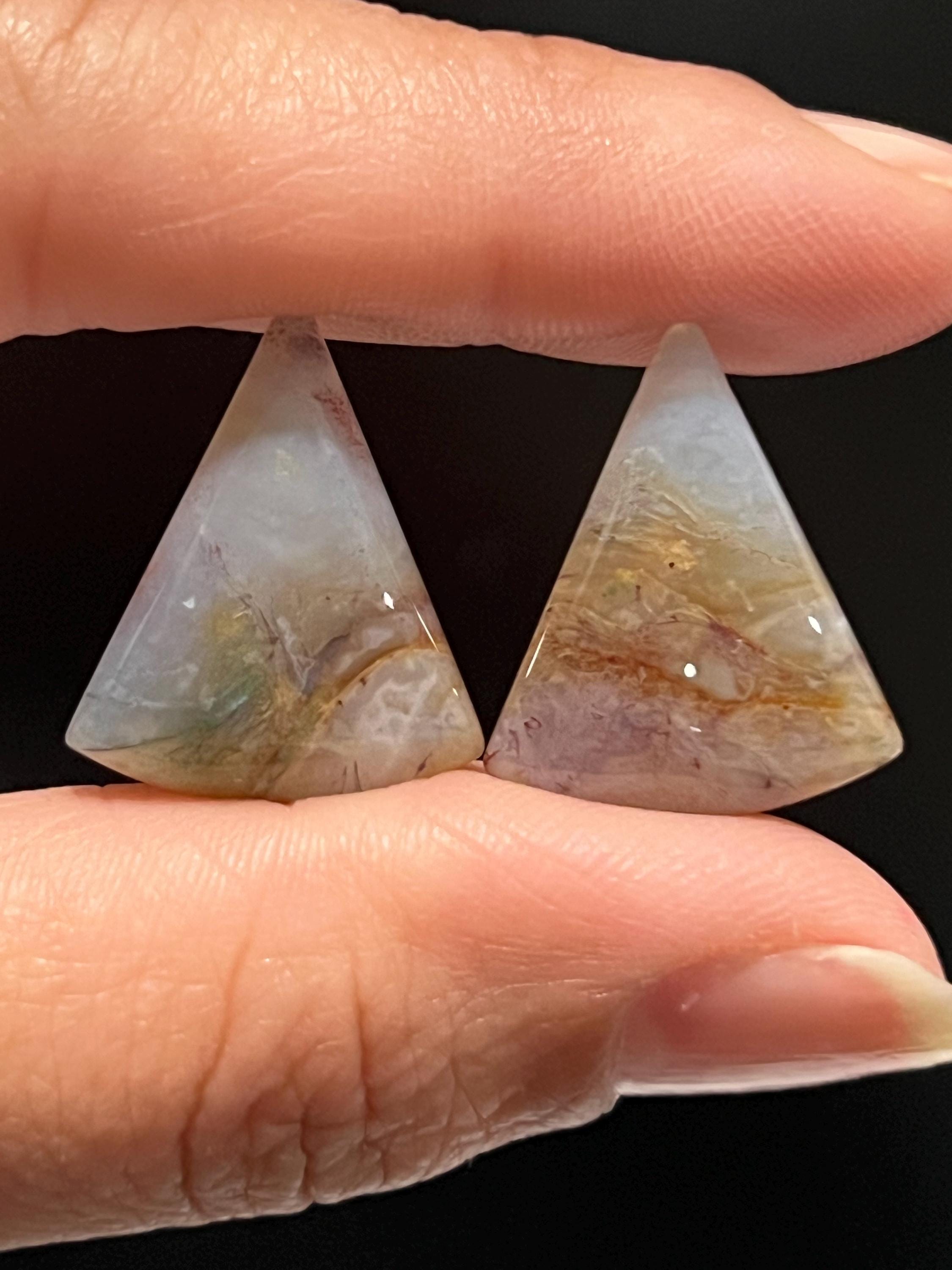 Yellow Sea Moss Agate Matching Long Drops Matching Beads For Jewelry Making