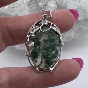Amazing Moss Agate Pendant Amazing Moss Agate Pendant