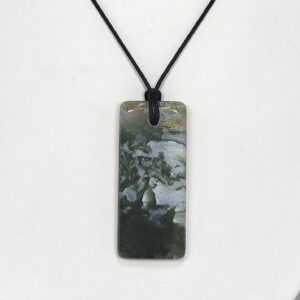 Moss Agate Pendant Necklace, Free Shipping (23918), Green Moss Agate Pendant, Adjustable Black Cord, Pendantlady Moss Agate Pendant Necklace, Free Shipping (23918), Green Moss Agate Pendant, Adjustable Black Cord, Pendantlady