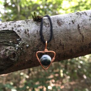 Moss Agate Pendant Necklace, Minimalist Jewelry, Jewellery Gifts Moss Agate Pendant Necklace, Minimalist Jewelry, Jewellery Gifts