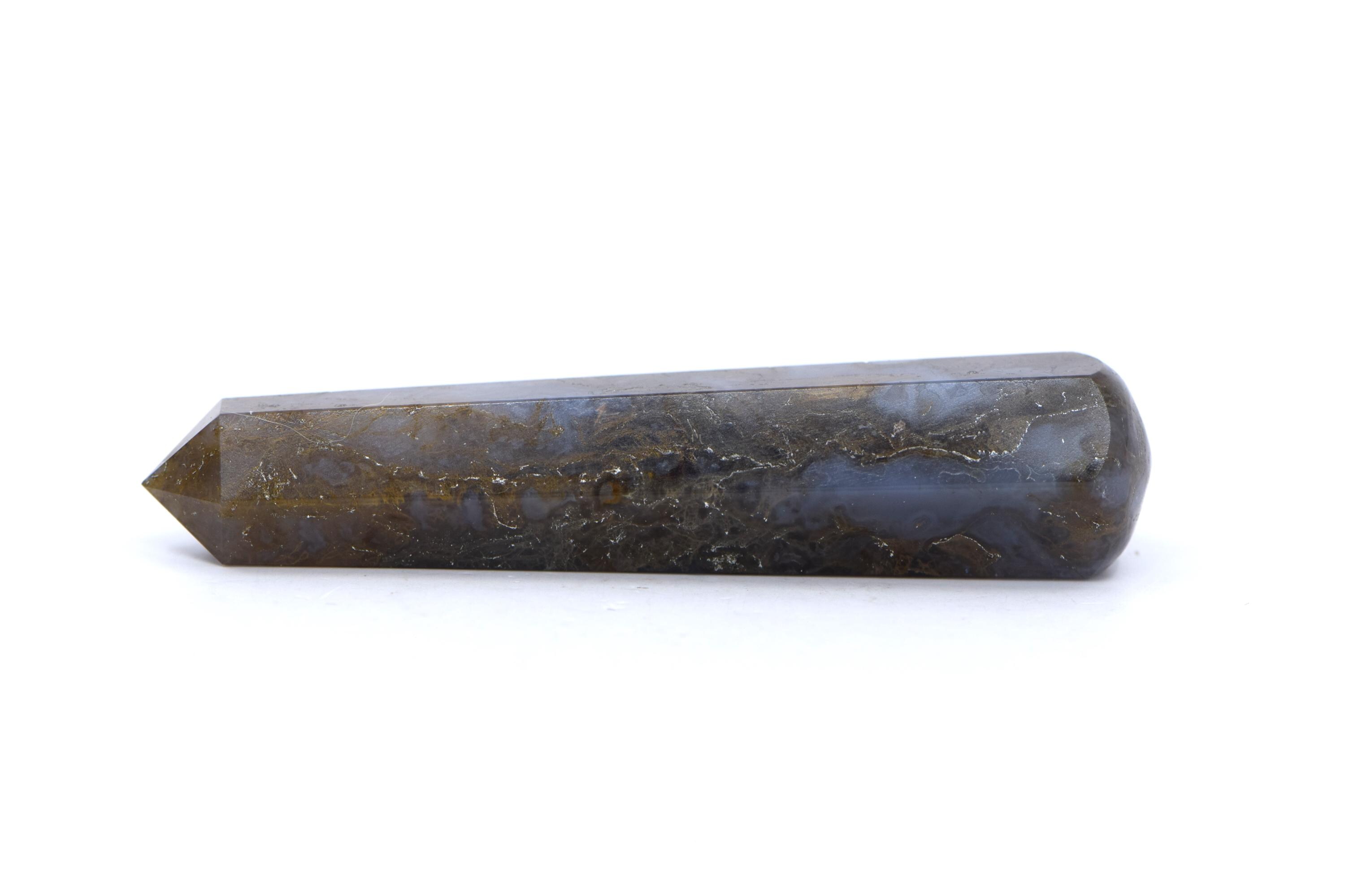 Moss Agate Mini Wand Moss Agate Mini Wand