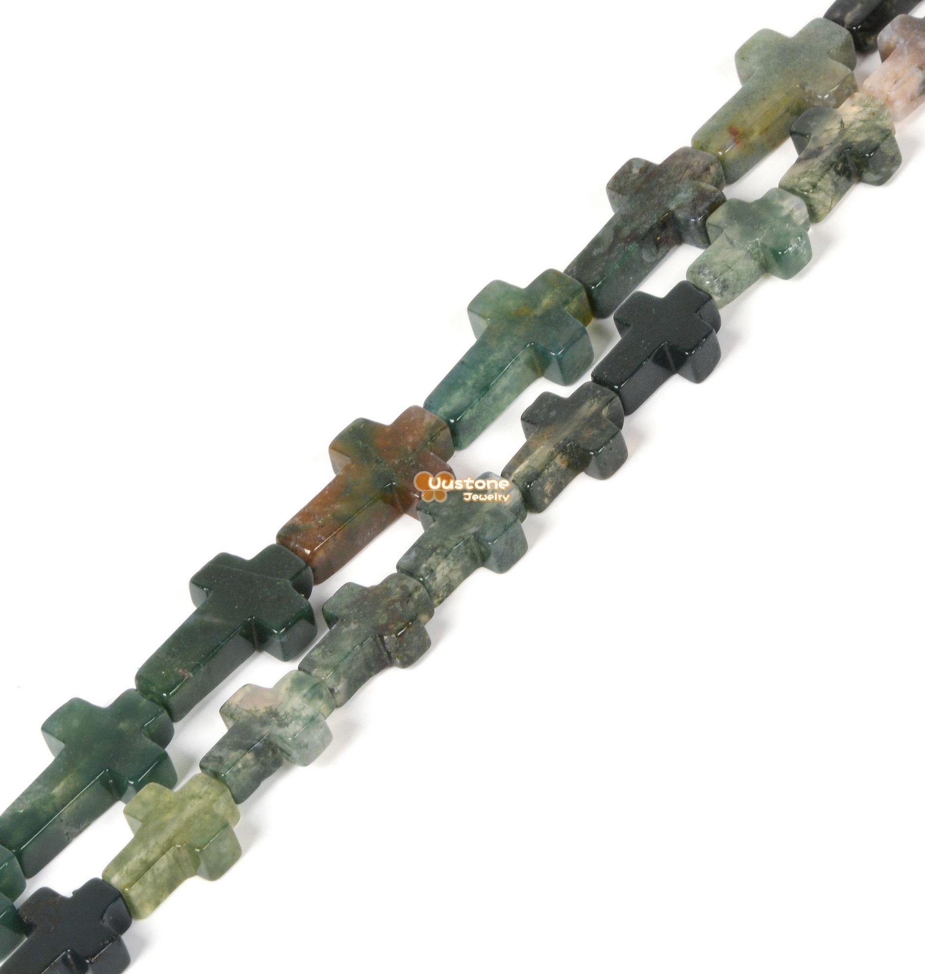 14mm 20mm Carved Natural Moss Agate Cross Charms Bead Gemstone Jewelry Making Diy Loose Bead 16 Inch 14mm 20mm Carved Natural Moss Agate Cross Charms Bead Gemstone Jewelry Making Diy Loose Bead 16 Inch