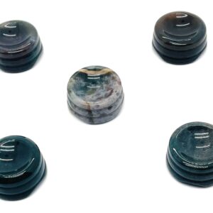 Moss Agate Crystal Sphere Stand - Gemstone Sphere Stand - Sphere Crystal Holders - Home Decor - SD1020