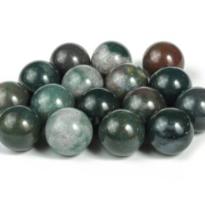 Moss Agate Sphere Stone - Sphere Moss Agate Stone - Natural Gemstone – Sphere Crystals Stones – Crystal Balls – 20mm - SP1008
