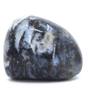 XL Moss Agate Palm Stone/Power Stone